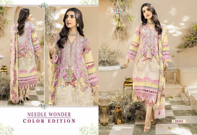 Needle Wonder Color Edition By Shree Cotton Pakistani Suits Wholesale Clothing Suppliers In India
